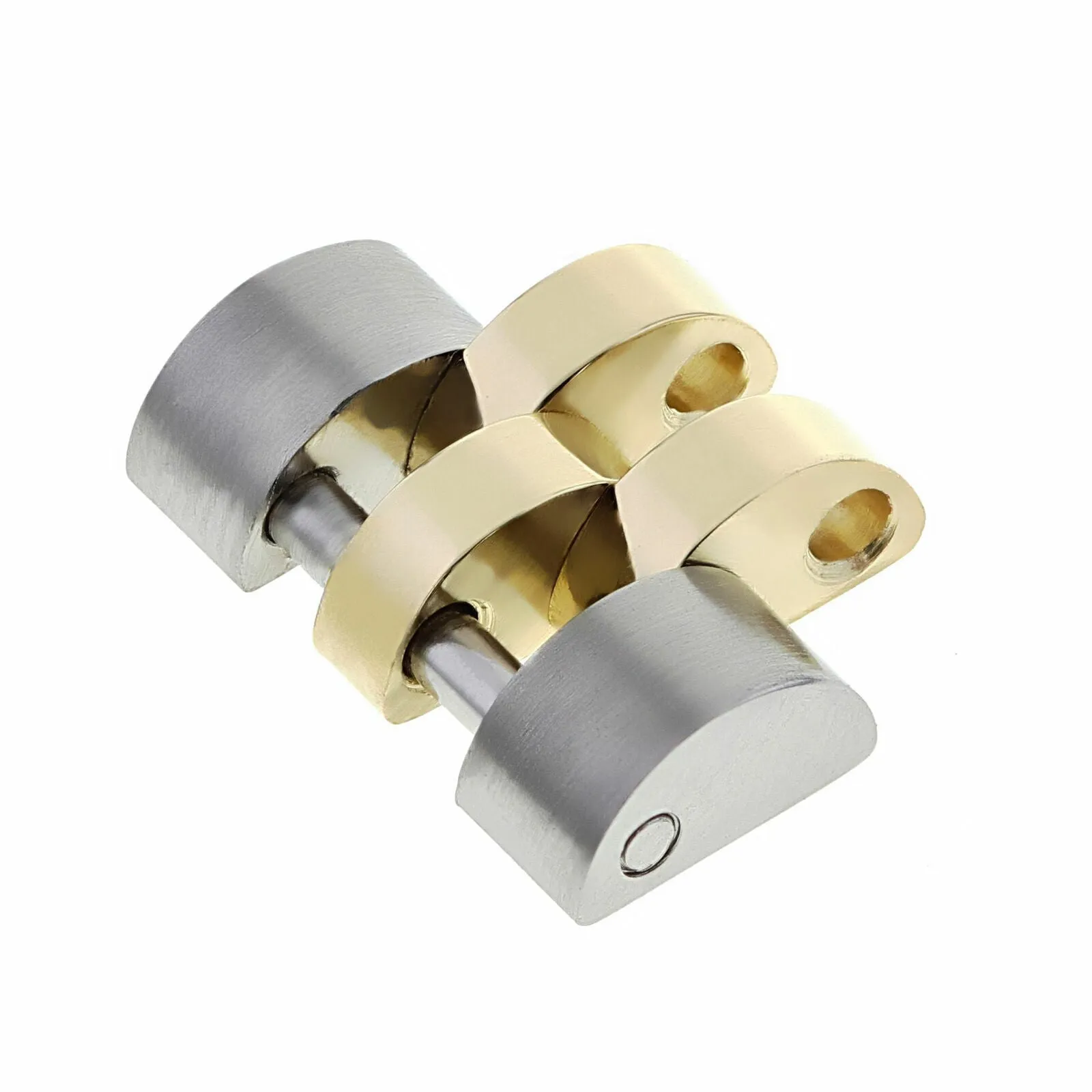 12MM SOLID LINK JUBILEE WATCH BAND FOR ROLEX 179171 179173 18K/SS REAL GOLD