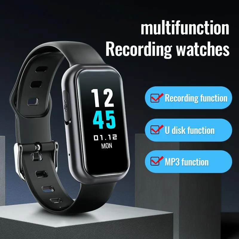 16Gb Bluetooth Bracelet With Smart Hd Noise Reduction