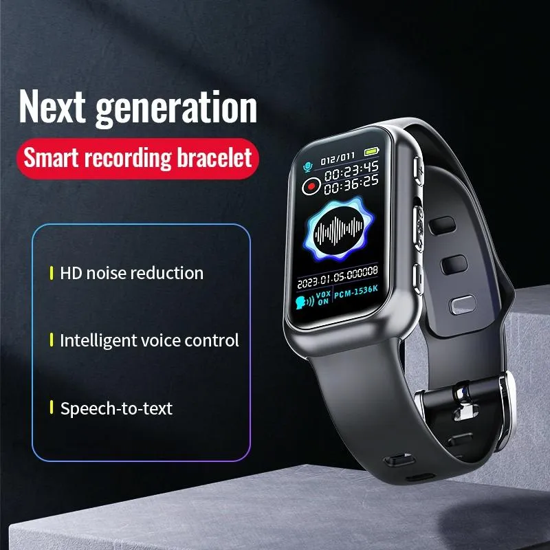 16Gb Bluetooth Bracelet With Smart Hd Noise Reduction