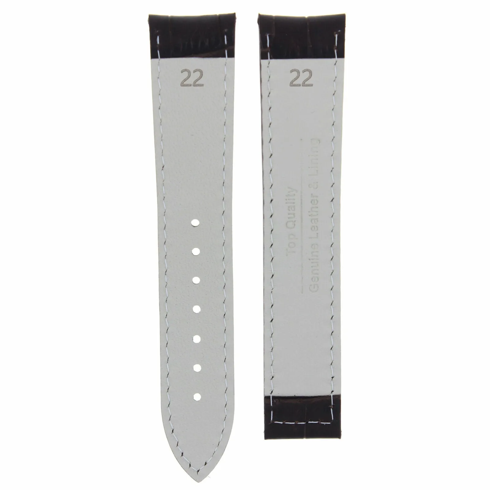 18-19-20-22-24MM GENUINE LEATHER WATCH BAND STRAP FOR ANY BRAND WATCH