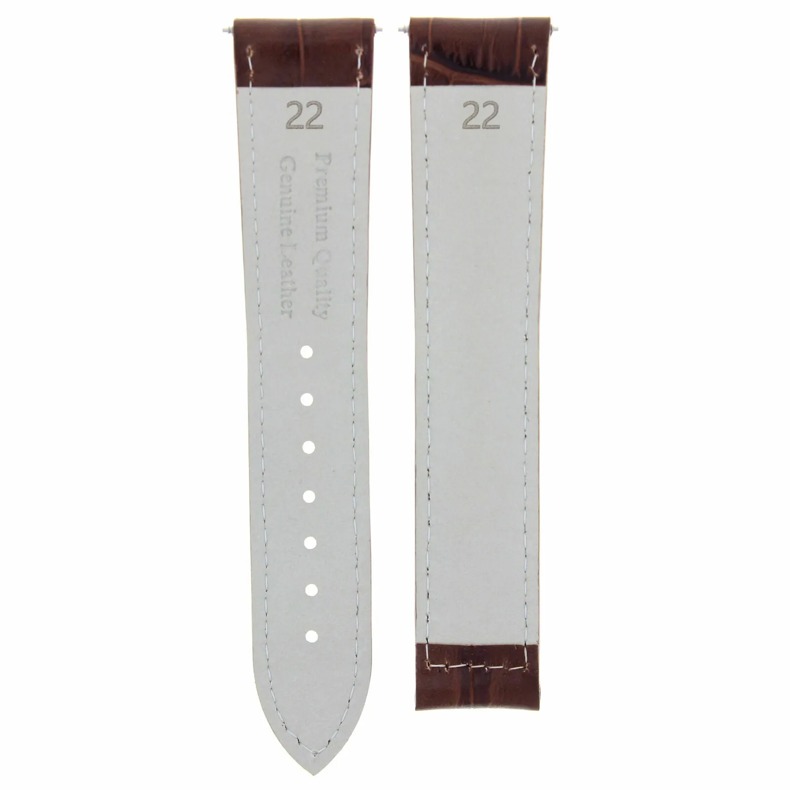 18-19-20-22-24MM GENUINE LEATHER WATCH BAND STRAP FOR ANY BRAND WATCH