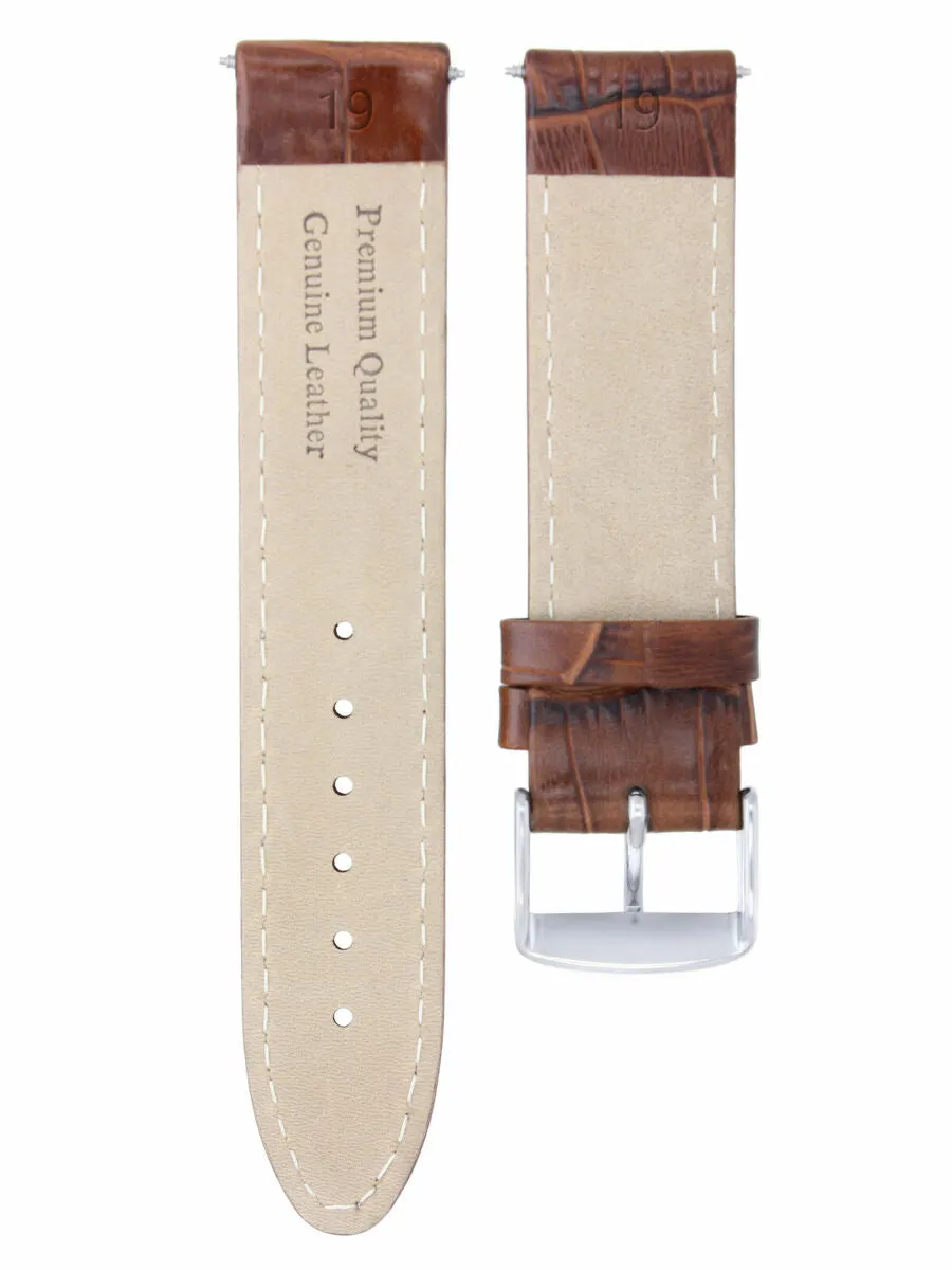 18-19-20-22-24MM  GENUINE LEATHER WATCH BAND STRAP FOR TAG WATCH