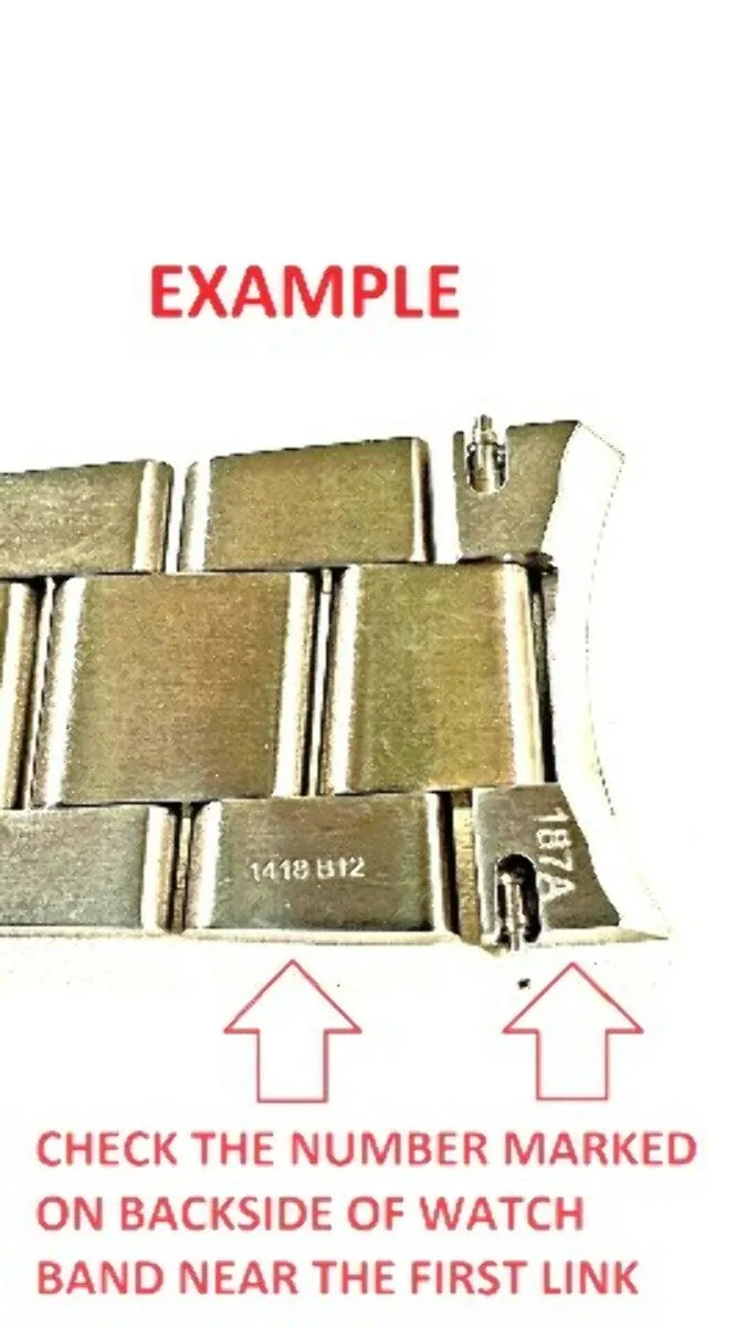 18MM LINK FOR WATCH BAND BREITLING PILOT 5 LINK SHINY/MATTE STRAIGHT FIT 20MM SS