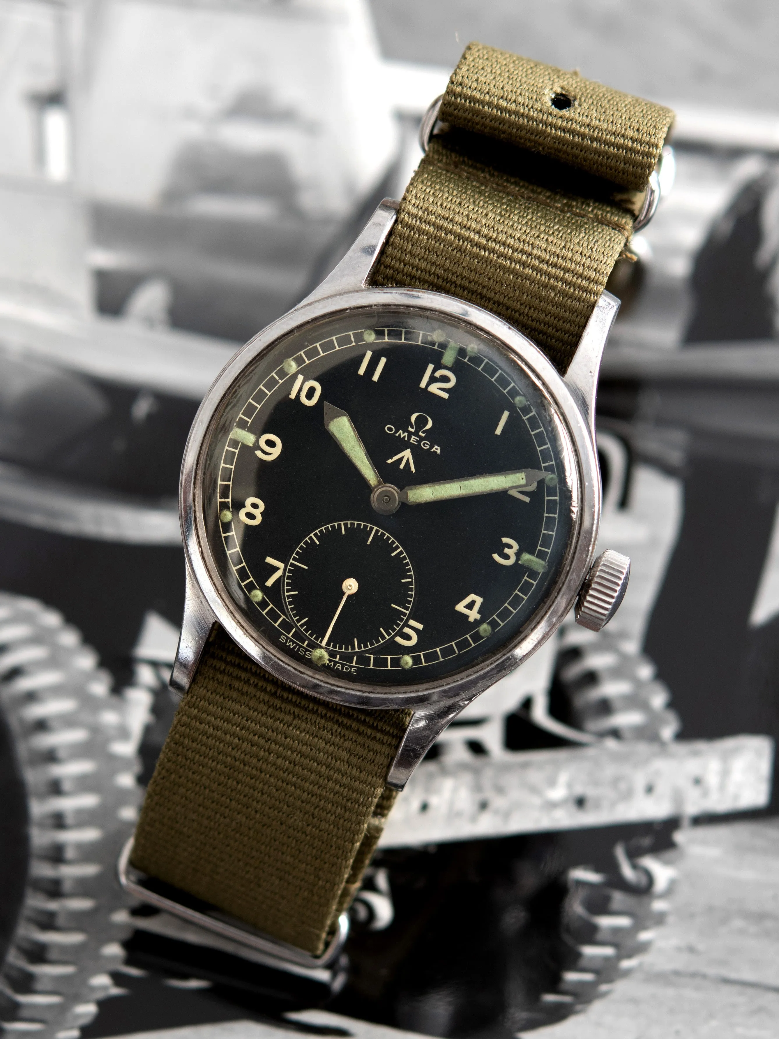 1940s Omega "Dirty Dozen" Military Watch Cal. 30T2