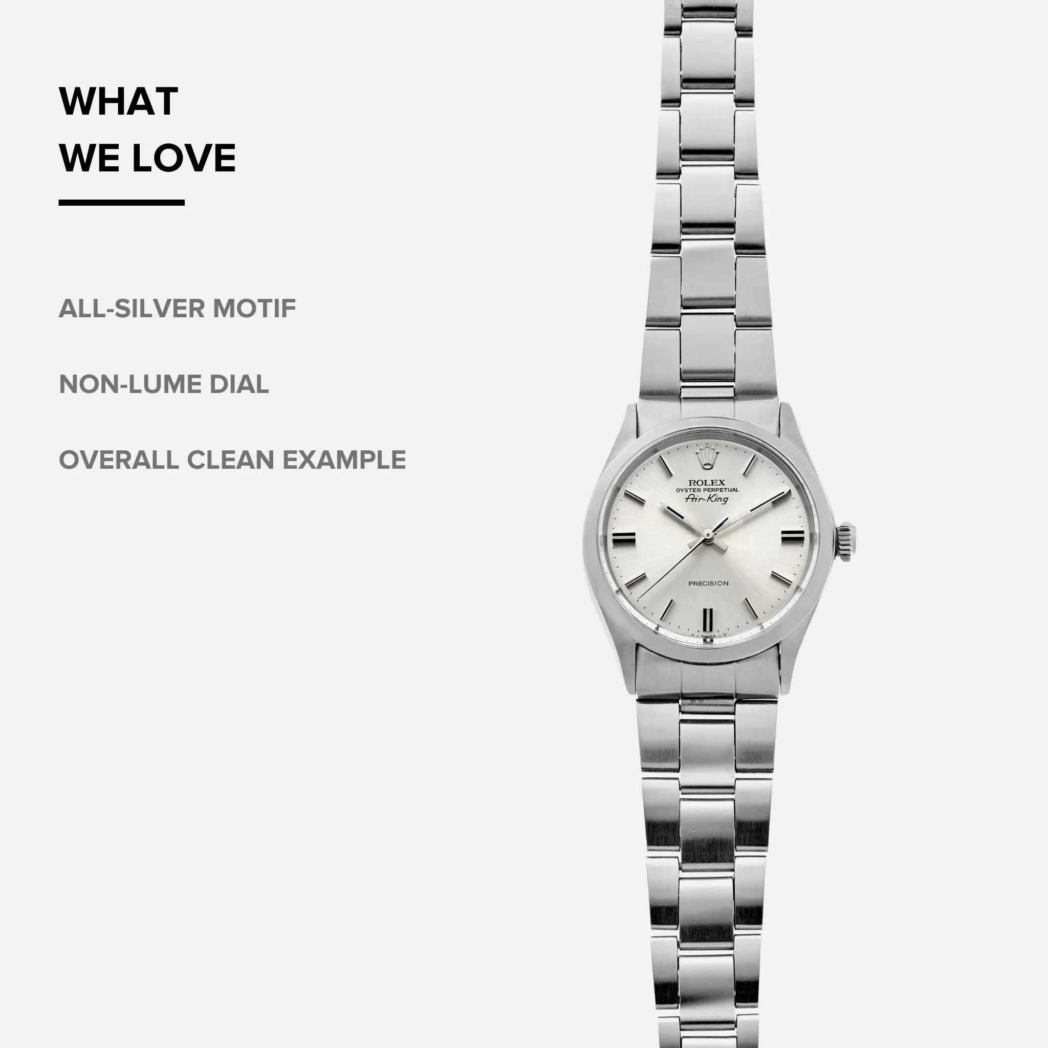 1972 Rolex Air-King Ref. 5500