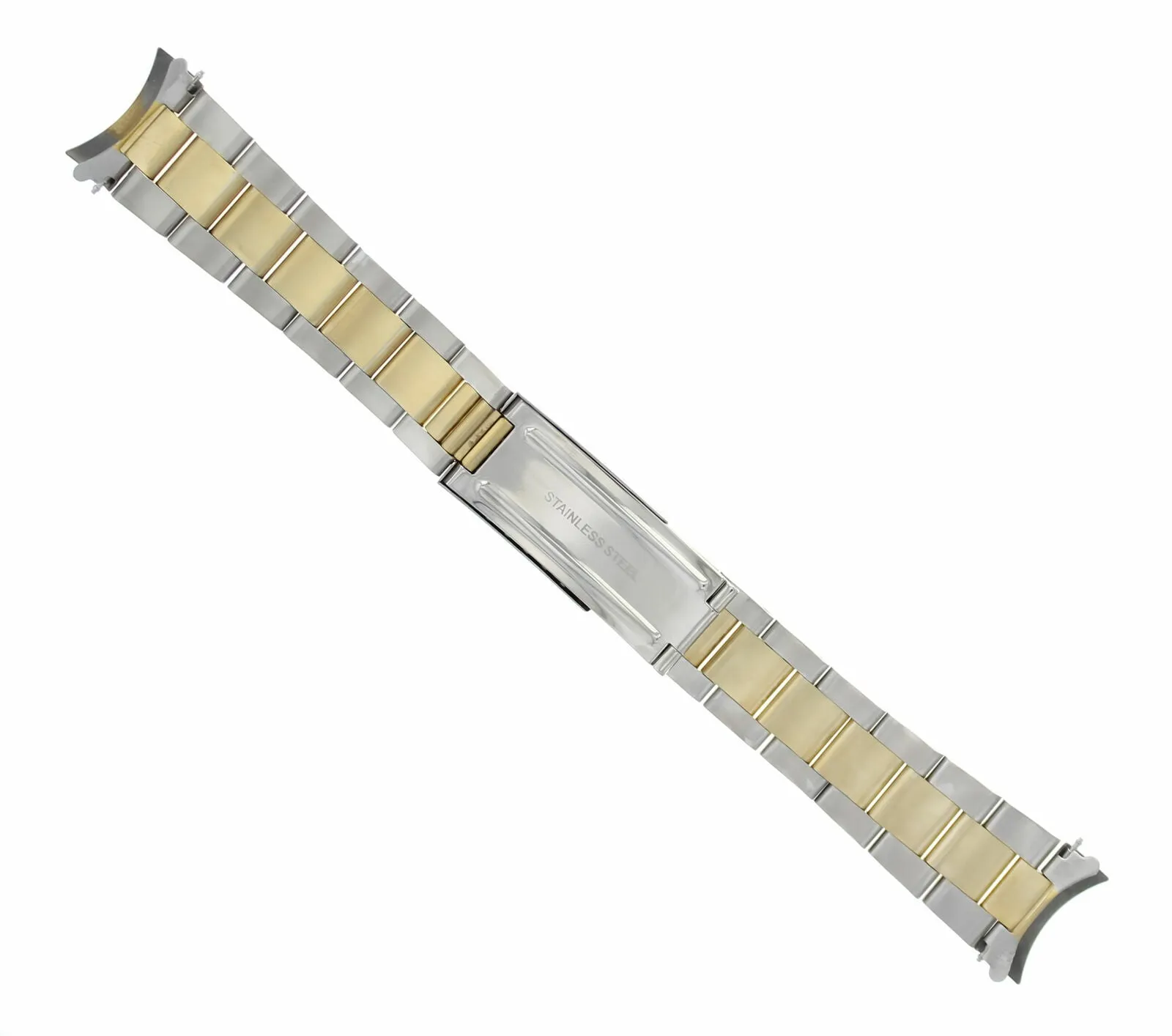 20MM OYSTER WATCH BAND BRACELET FOR ROLEX DATEJUST 1601 1602 1603 1605 TWO TONE