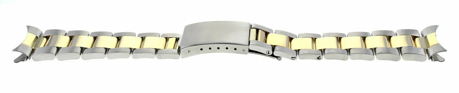 20MM OYSTER WATCH BAND BRACELET FOR ROLEX DATEJUST 1601 1602 1603 1605 TWO TONE