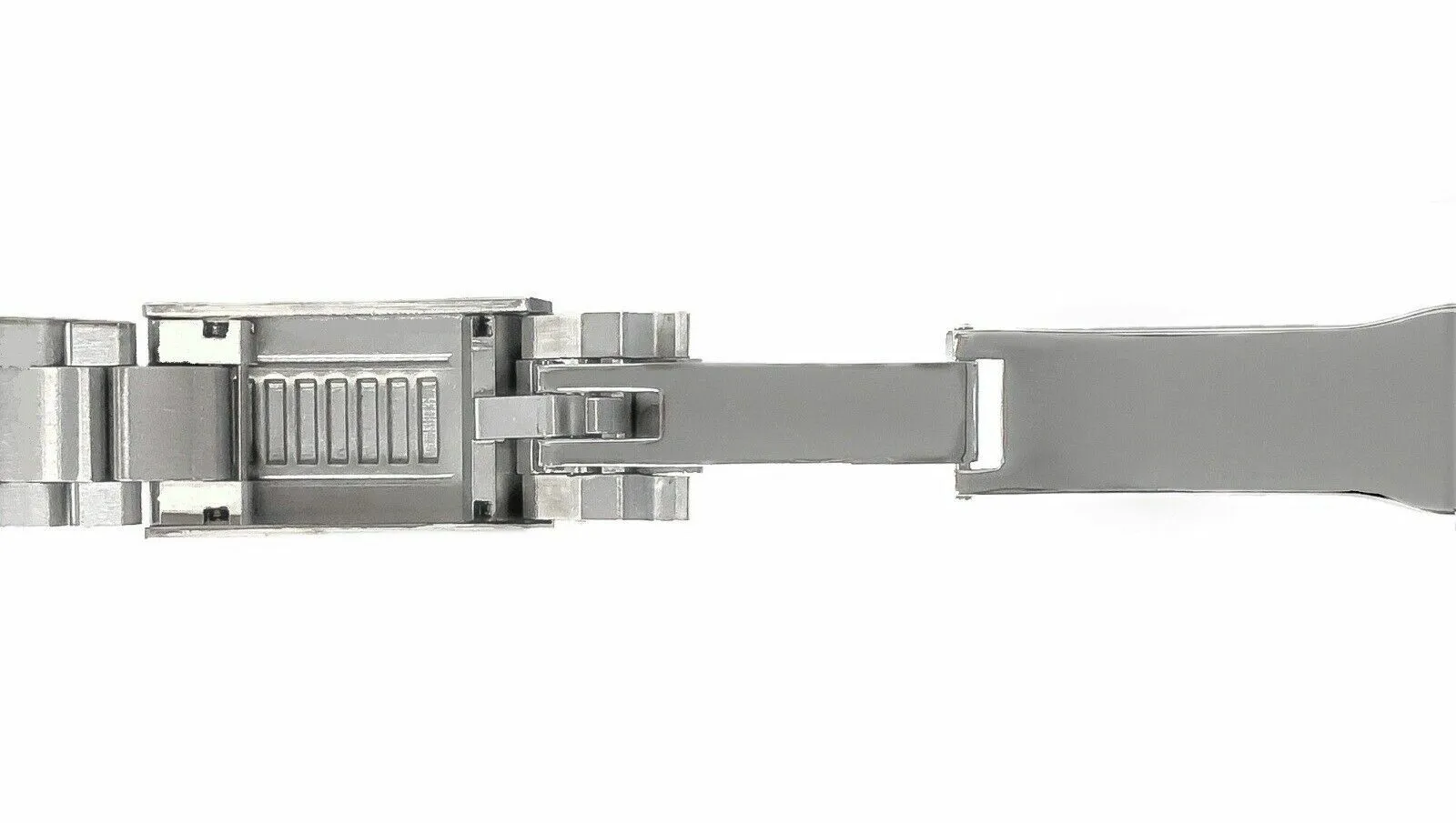 20MM OYSTER WATCH BAND FOR INVICTA DIVER 90940N GLIDE LOCK SHINY CENTER