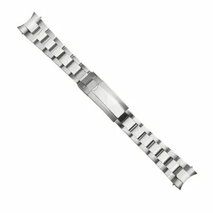20MM OYSTER WATCH BAND FOR INVICTA DIVER 90940N GLIDE LOCK SHINY CENTER