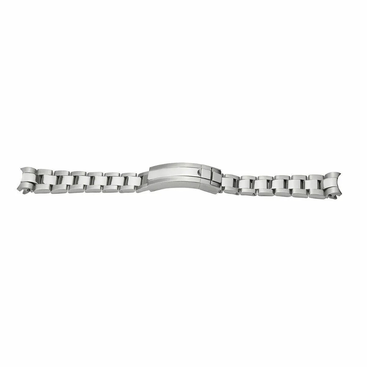 20MM OYSTER WATCH BAND FOR INVICTA DIVER 90940N GLIDE LOCK SHINY CENTER