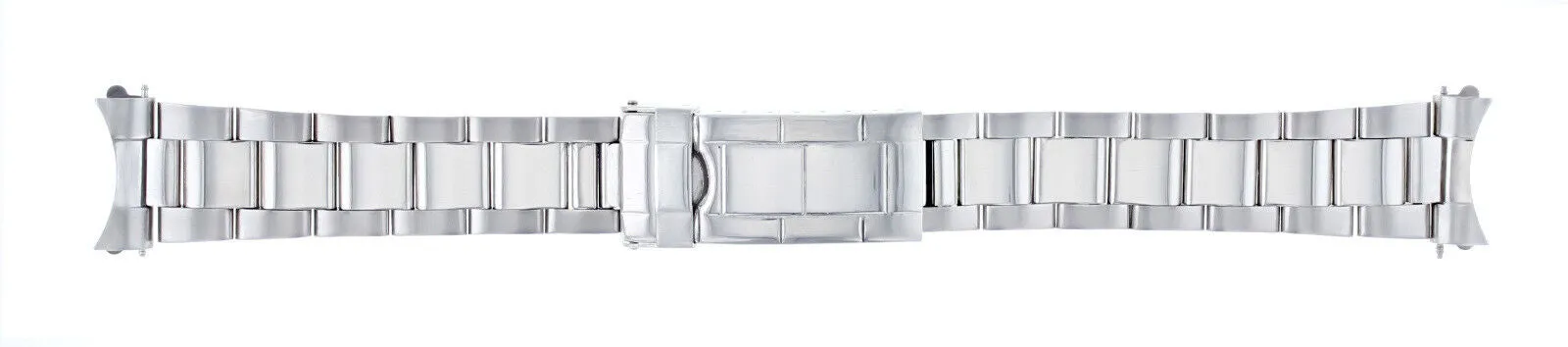 20MM OYSTER WATCH BAND FOR ROLEX SUBMARINER GMT I II 16800 16700 SHINY/CENTER FL