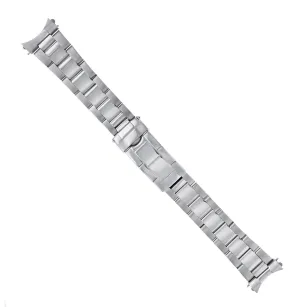 20MM OYSTER WATCH BAND FOR ROLEX SUBMARINER GMT I II 16800 16700 SHINY/CENTER FL