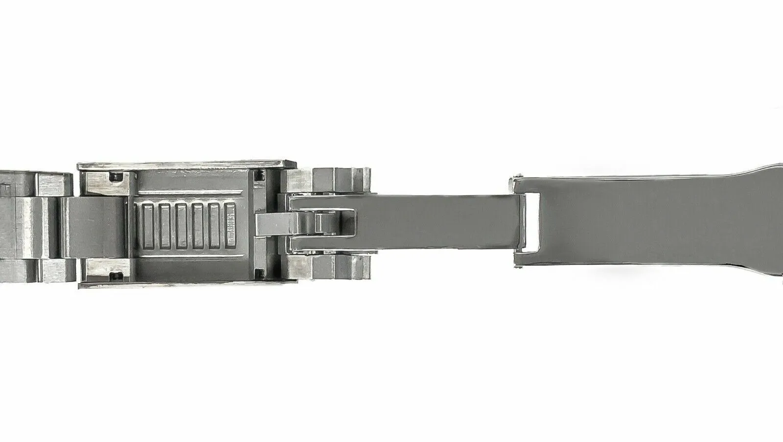 20MM OYSTER WATCH BAND SOLID FOR MEN SEIKO ALPINIST WATCH GLIDE LOCK SHINY CENTE