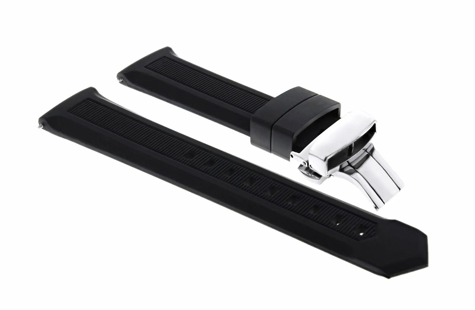 20MM RUBBER WATCH BAND STRAP FOR TAG HEUER F1 GULF AQUARACER WBD1112 DEPLOYMENT