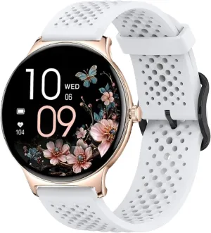 22mm Sport Desgined Silicone band with Metal Buckl Compatible with LIGE FV12 /TOOBUR Smart Watch IDW20/ REDROMAN Smart Watch