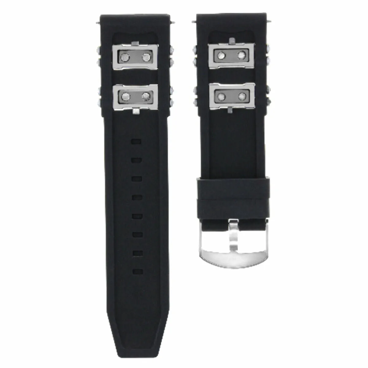 26MM SILICONE RUBBER RUSSIAN BAND STRAP FOR INVICTA 1800 1201 1805 1845 1959