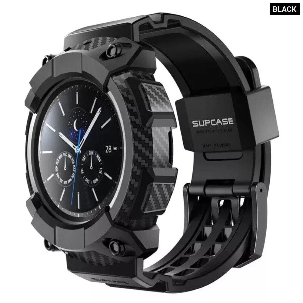 45mm Rugged Protective Cover with Strap Bands for Samsung Galaxy Watch 3 (2020)