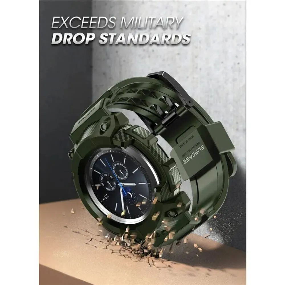 45mm Rugged Protective Cover with Strap Bands for Samsung Galaxy Watch 3 (2020)