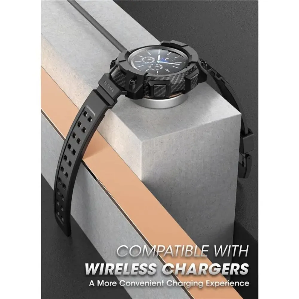 45mm Rugged Protective Cover with Strap Bands for Samsung Galaxy Watch 3 (2020)