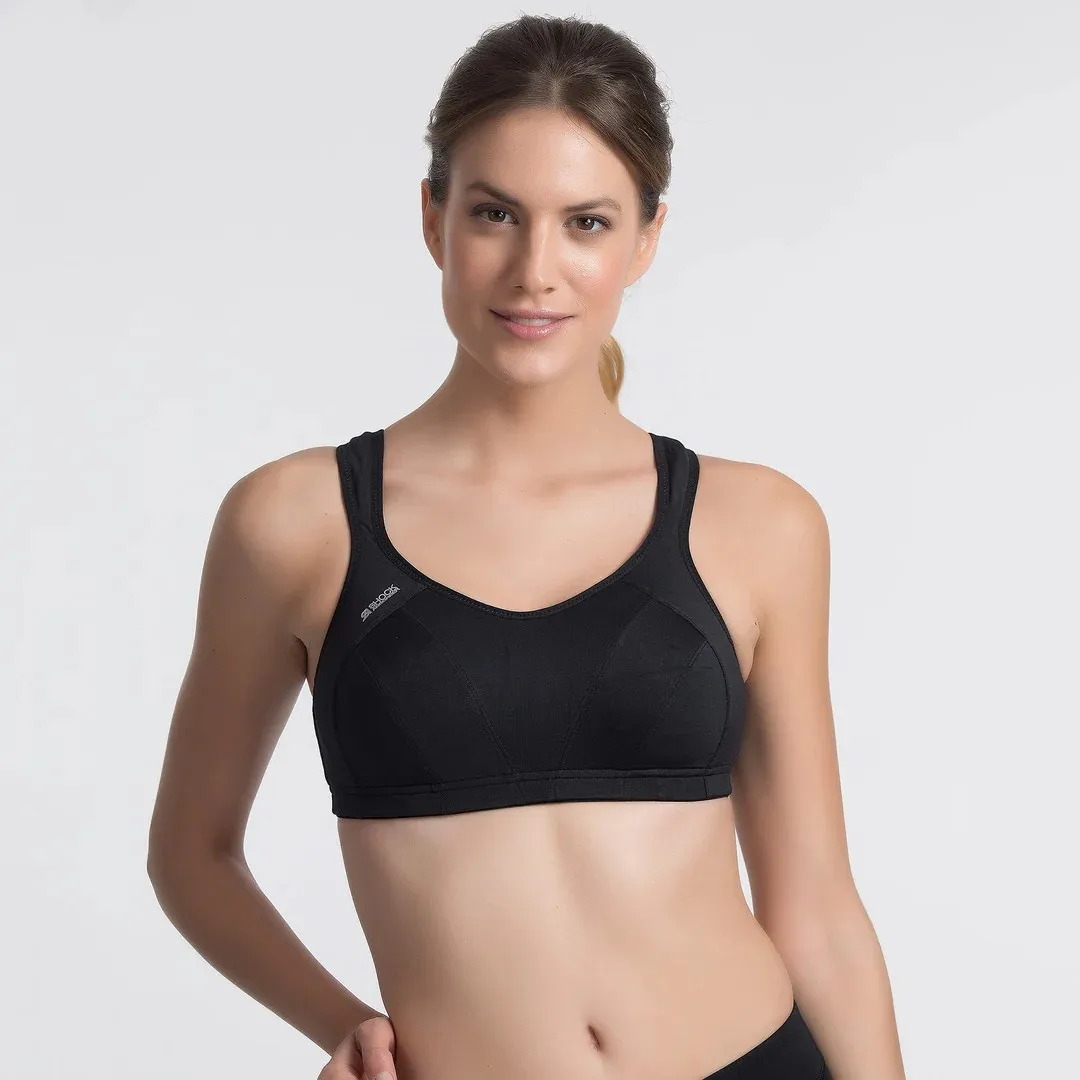 Active Multi Sports Bra In Black - Shock Absorber
