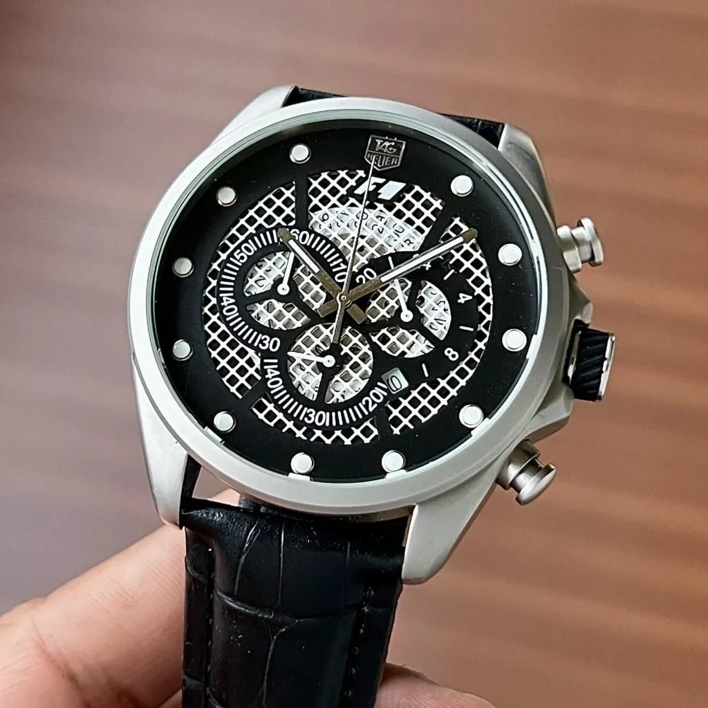 Analog Carrera Chronograph Wrist Watch For Men