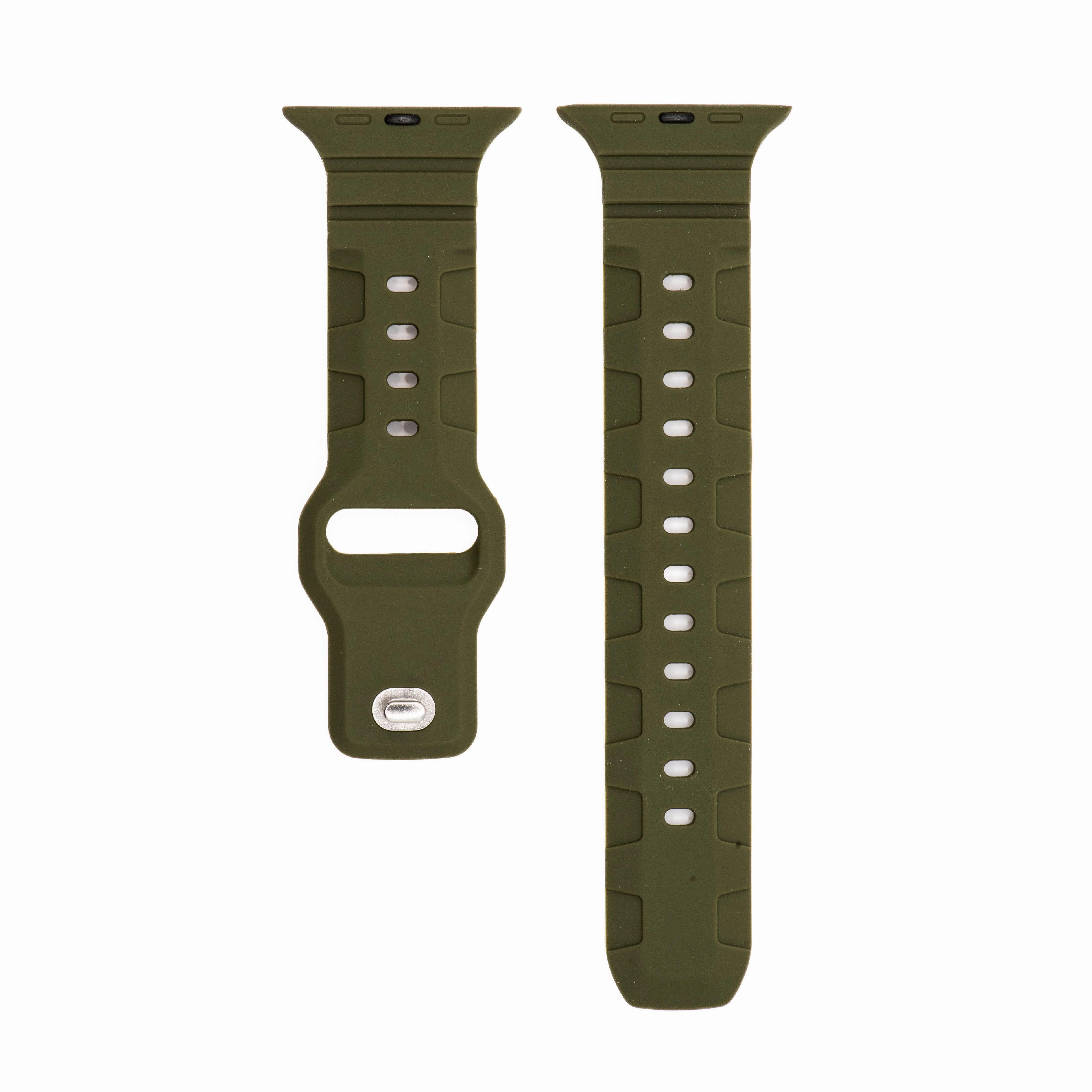 Apple Band - Silicone All-Terrain - Army Green