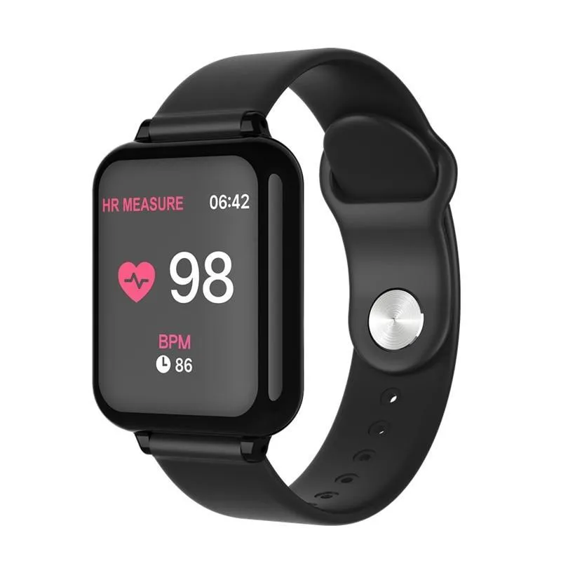 B57 Smart Watch Waterproof Heart Rate Monitor Blood Pressure Multiple Sport Mode Smartwatch Women Wearable Watch Men Smart Clock