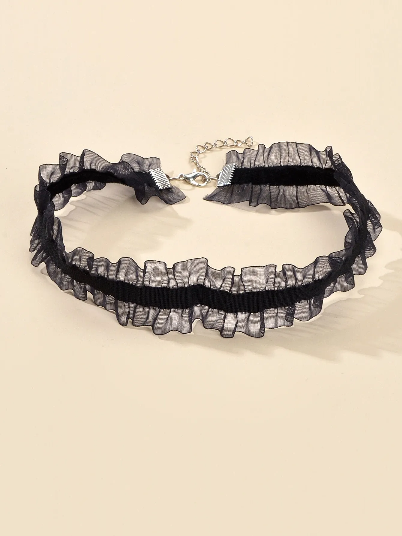 Black Plain Mesh Choker for Women Jewelry for Women Necklace Accessories Gift