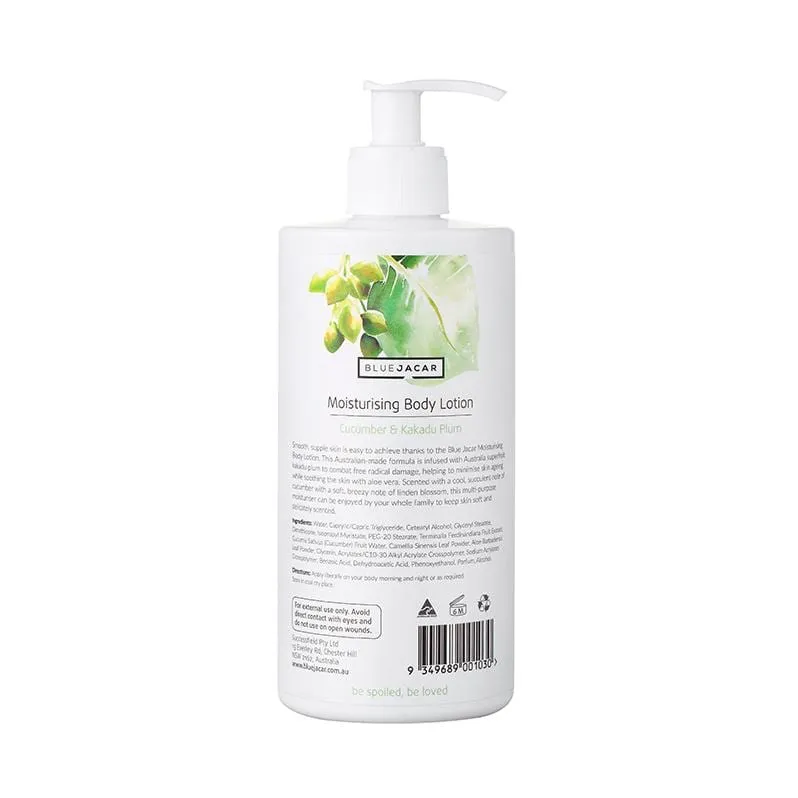 Blue Jacar Be Love - Moisturising Body Lotion Cucumber & Kakadu Plum 500ml