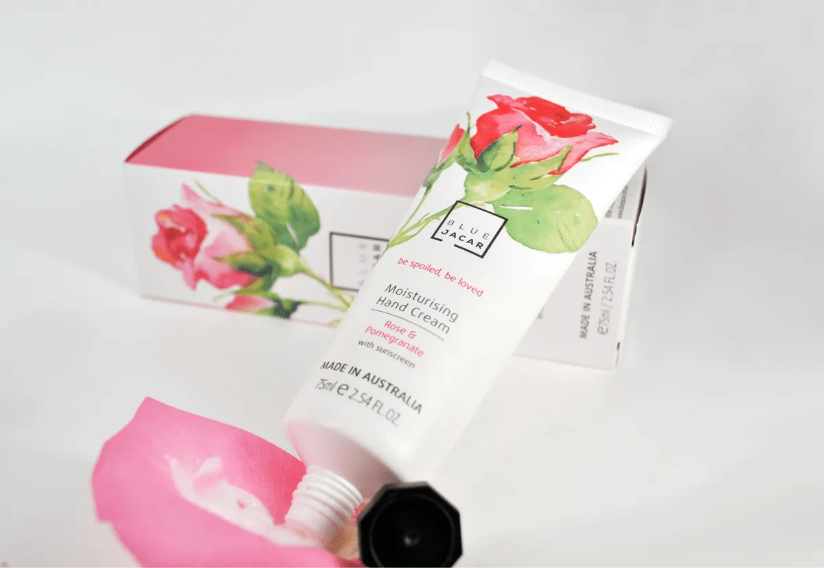 Blue Jacar Be Love - Moisturising Hand Cream Rose & Pomegranate 75ml