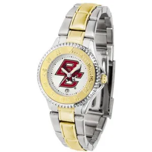 Boston College Eagles Ladies Competitor Two-Tone Band Watch