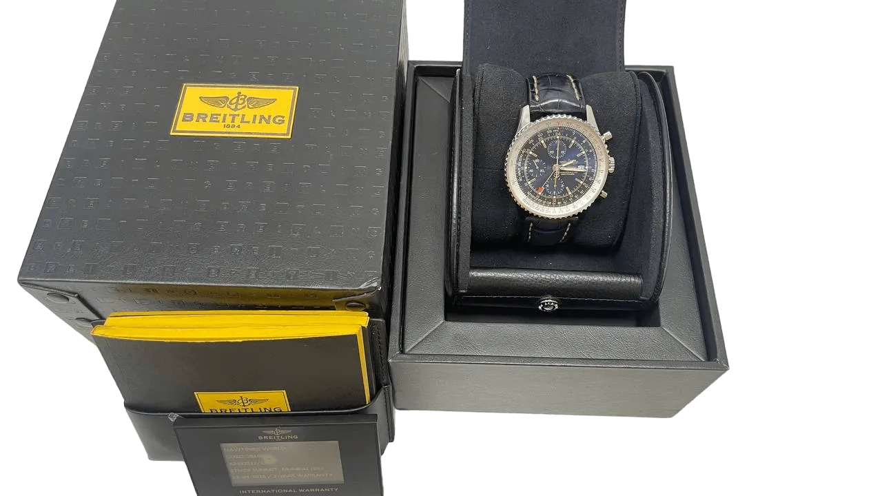 Breitling A2432212-C651 NAVITIMER CHRONOGRAPH GMT 46 Worn