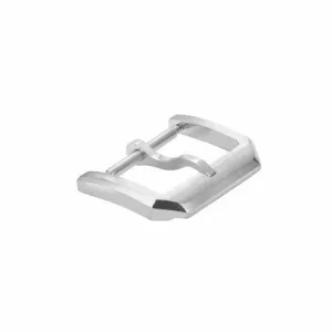 BRUSHED 18MM TANG BUCKLE FOR IWC PILOT WATCH FOT RIBBER LEATHER STRAP WATCJ BAND