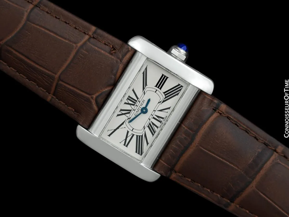 Cartier Tank Divan Ladies Ref. 2599 Watch - Stainless Steel