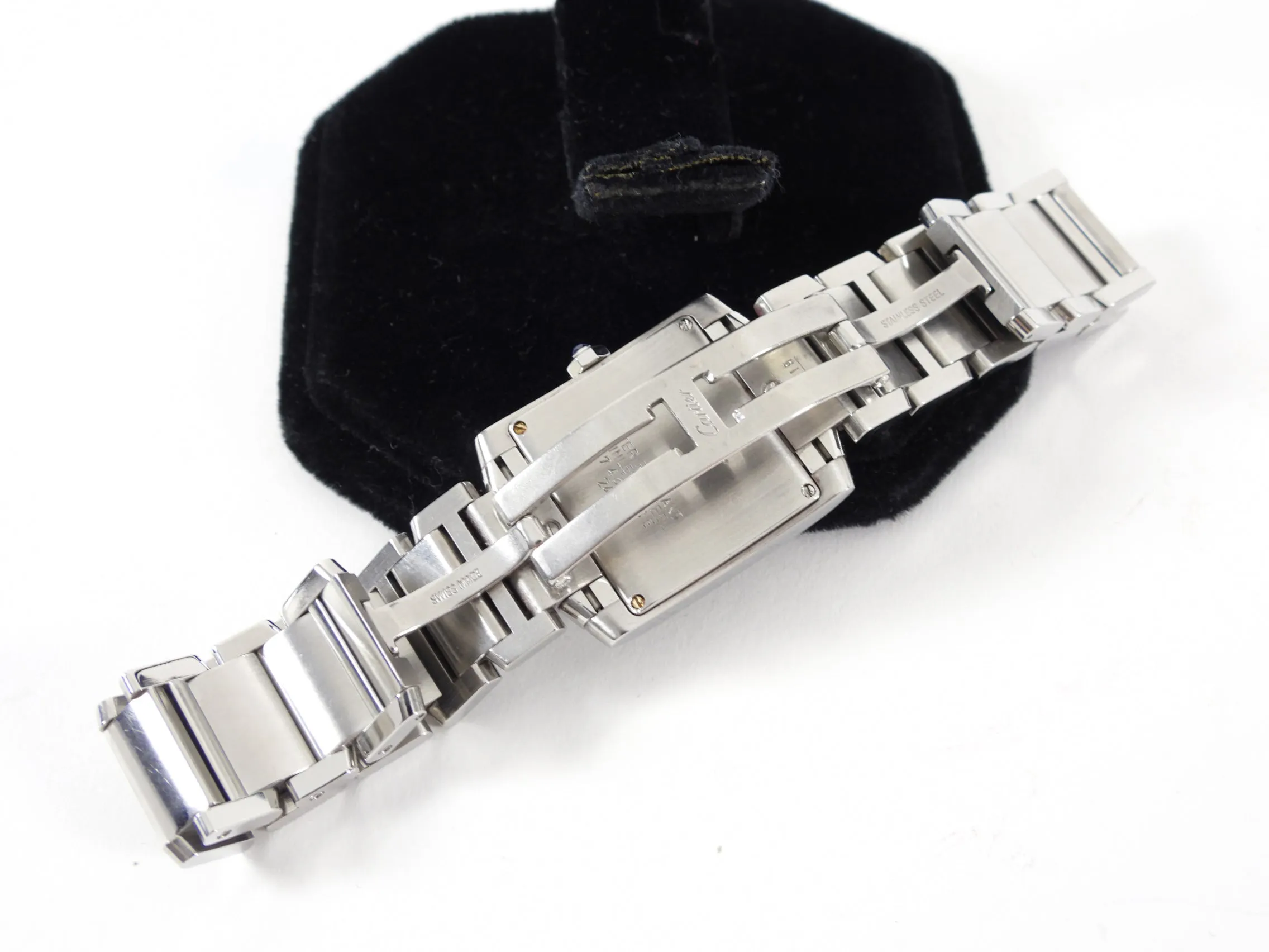Cartier Tank Francaise Stainless Steel Ladies Small Model