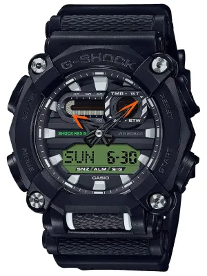 Casio G-Shock HEAVY DUTY With Extra Interchangeable Strap Mens Watch GA900E-1A3