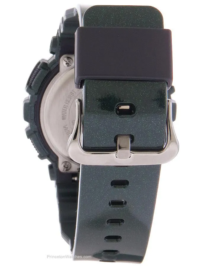Casio G-Shock S Series Womens Watch - Green - Strap - 200m - World Time