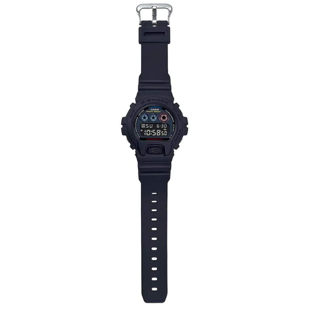 Casio Mens G-Shock Black Resin Strap Black Digital Dial Quartz Watch - DW6900BMC-1