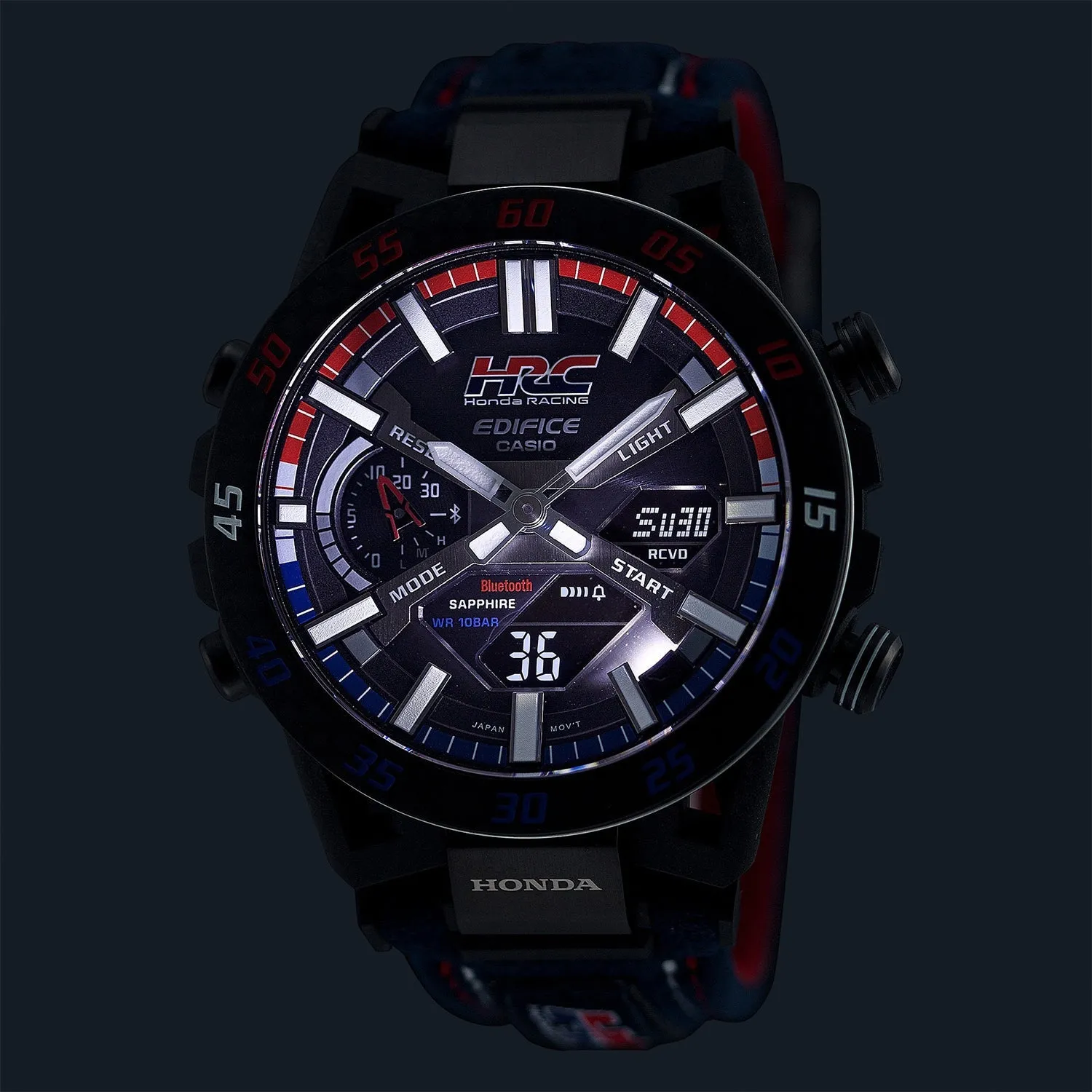 Casio x Honda Racing Edifice ECB2000HR-1A