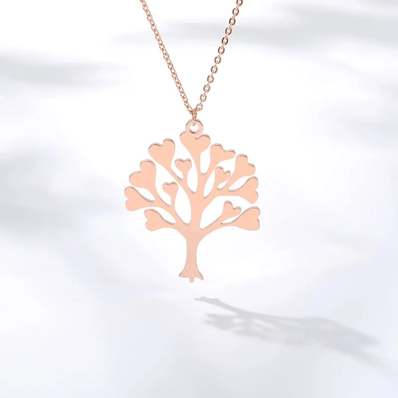 Classic Tree of Life Pendant Necklaces For Women