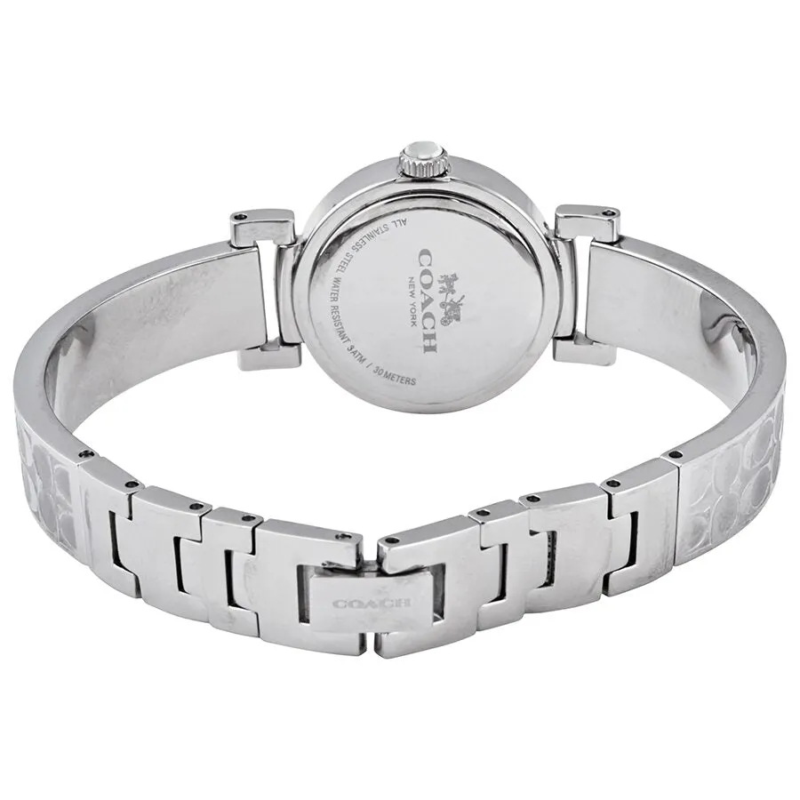 Coach Madison Quartz Crystal Silver Dial Ladies Watch 14502201