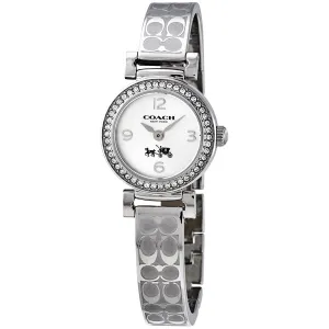 Coach Madison Quartz Crystal Silver Dial Ladies Watch 14502201