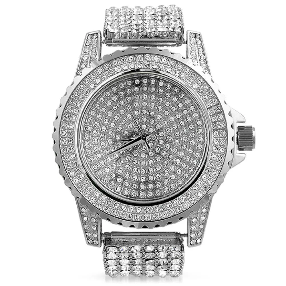 Custom All Watch  Iced Out Band