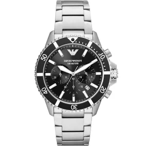 Emporio Armani AR11360 Diver Black Mens Watch