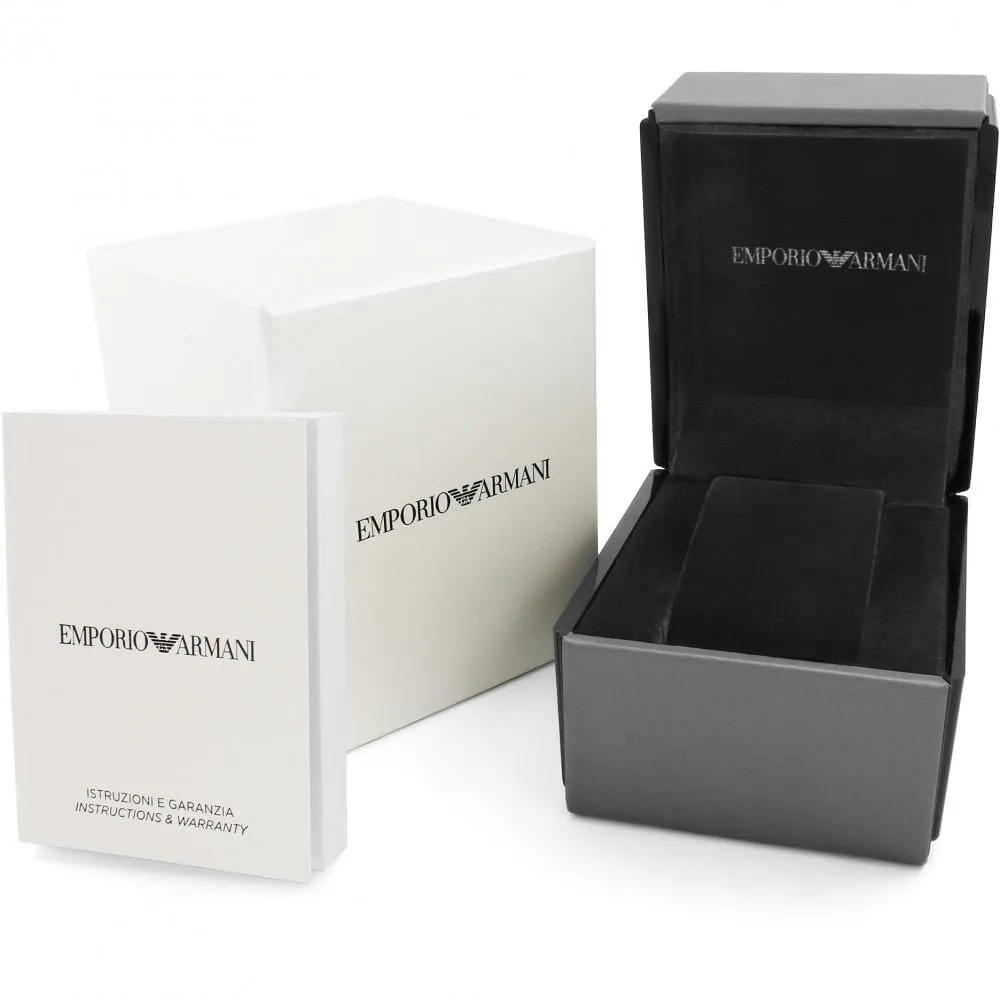 Emporio Armani Classic Chronograph Silver Dial Men's Watch AR2432