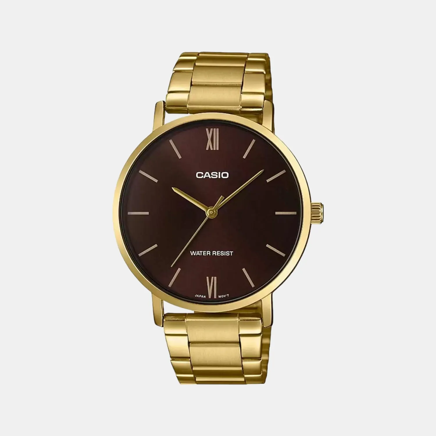 Enticer Men's Analog Stainless Steel Watch A1779 - MTP-VT01G-5BUDF