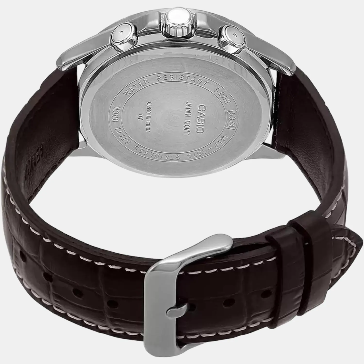 Enticer Men's Chronograph Stainless Steel Watch A956 - MTP-1374L-9AVDF