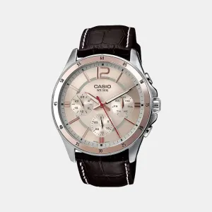 Enticer Men's Chronograph Stainless Steel Watch A956 - MTP-1374L-9AVDF