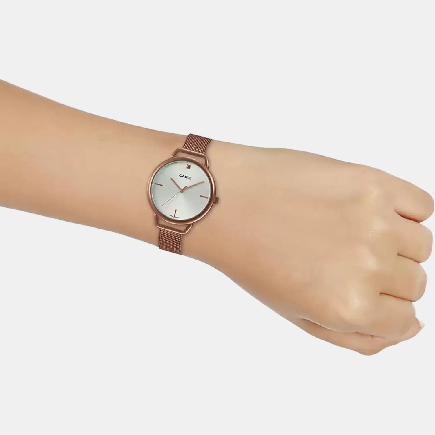 Enticer Women's Analog Stainless Steel Watch A1812 - LTP-E415MR-7CDF