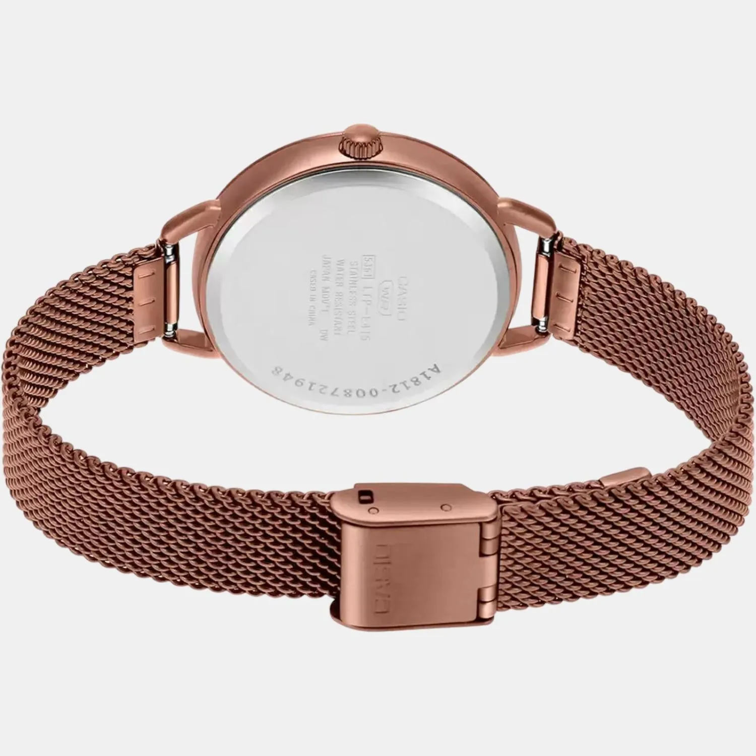 Enticer Women's Analog Stainless Steel Watch A1812 - LTP-E415MR-7CDF